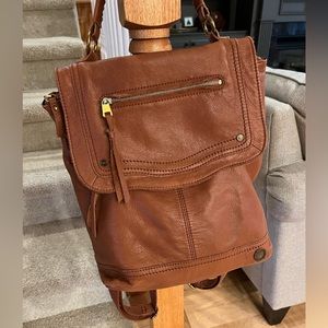 The Sak Congac Tahoe Leather Backpack